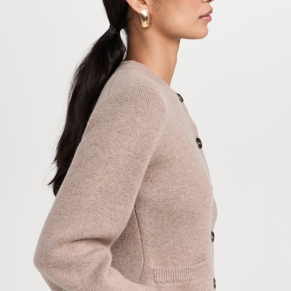 Jenni Kayne Taupe Button-Up Women's Cardigan S NWT - Picture 8 of 10